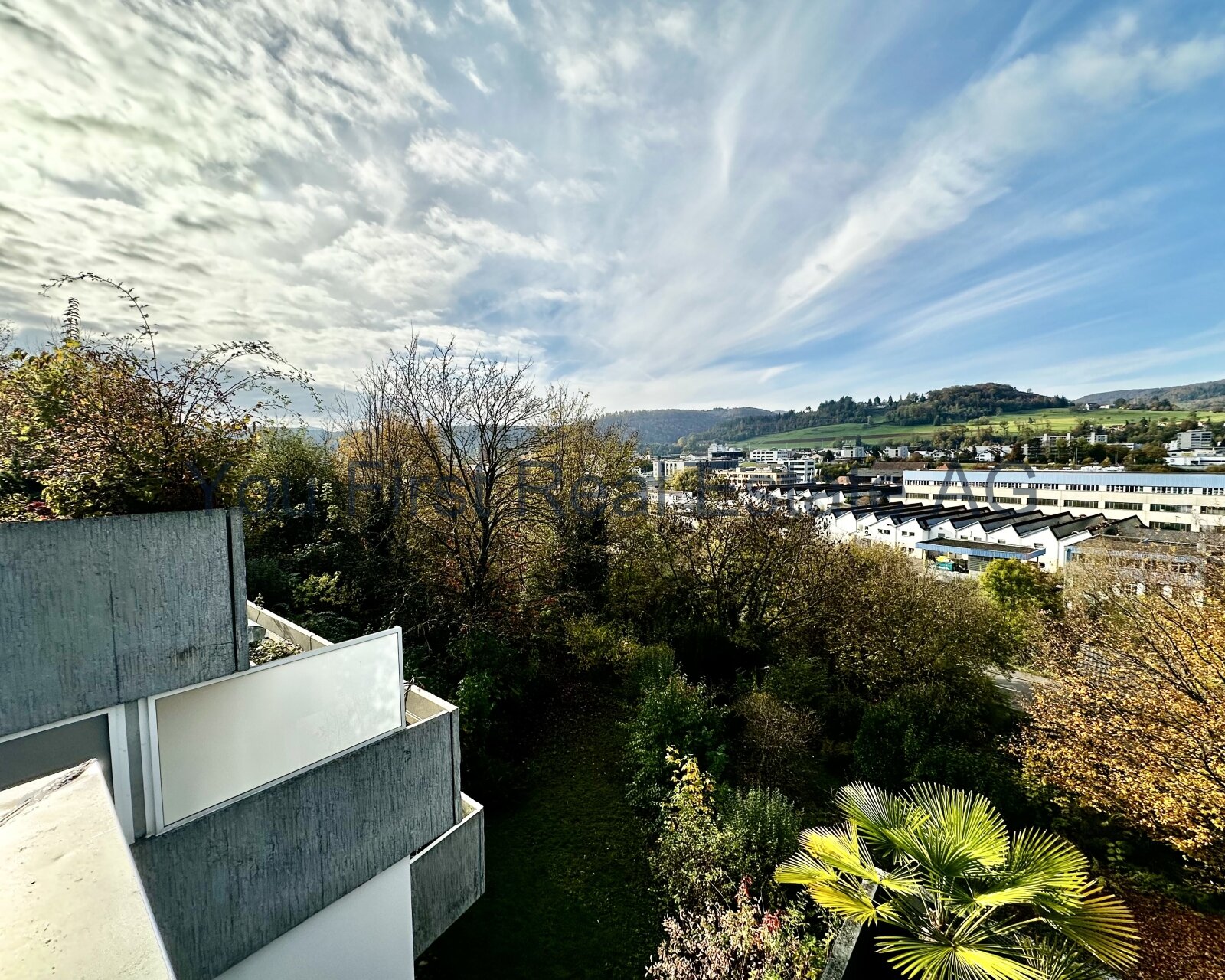 Fernsicht nach Frenkendorf / Liestal